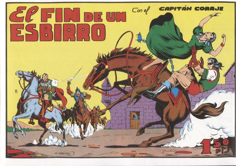 Facsimil: El Capitan Coraje numero 11: el fin de un esbirro