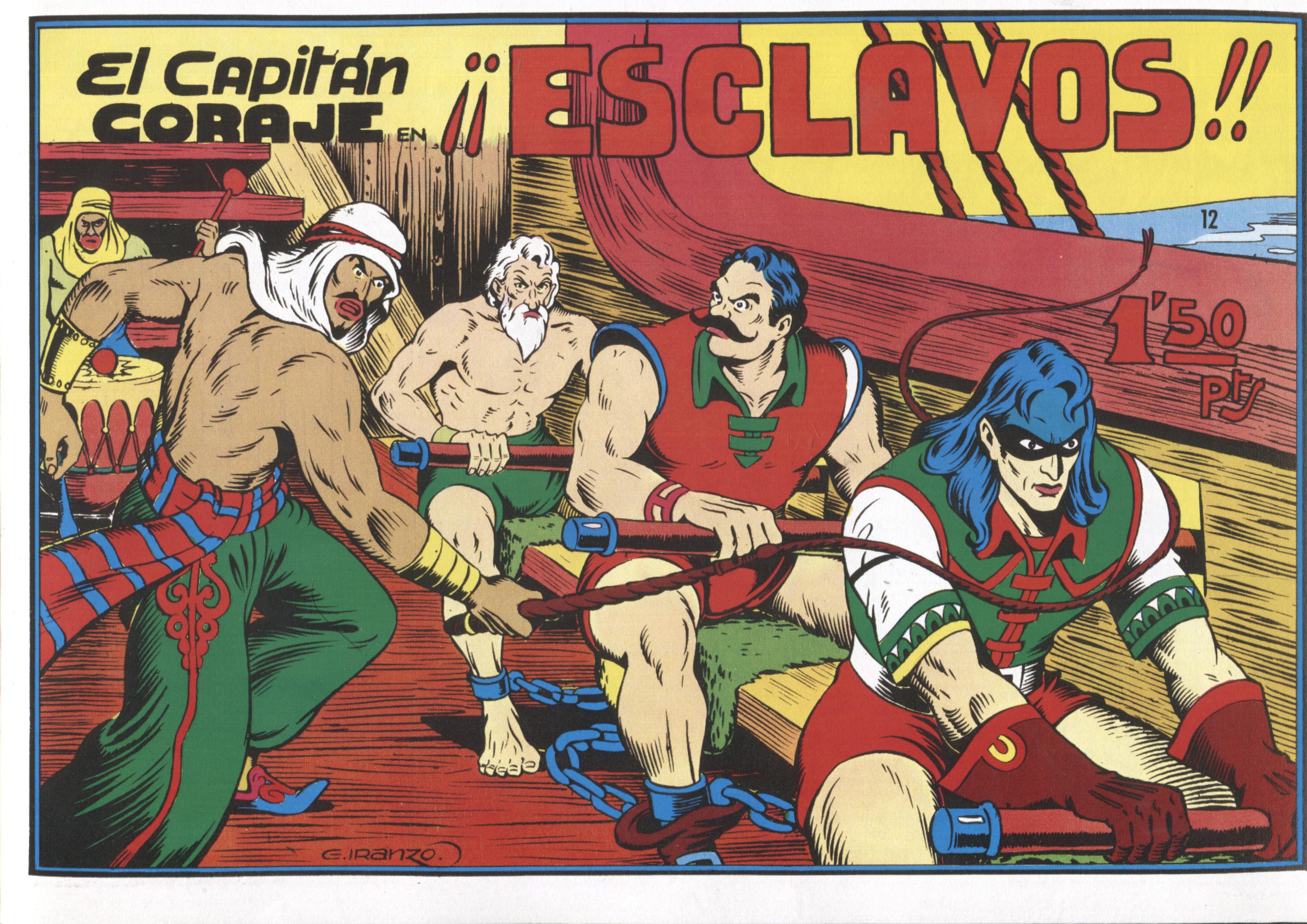 Facsimil: El Capitan Coraje numero 12: esclavos