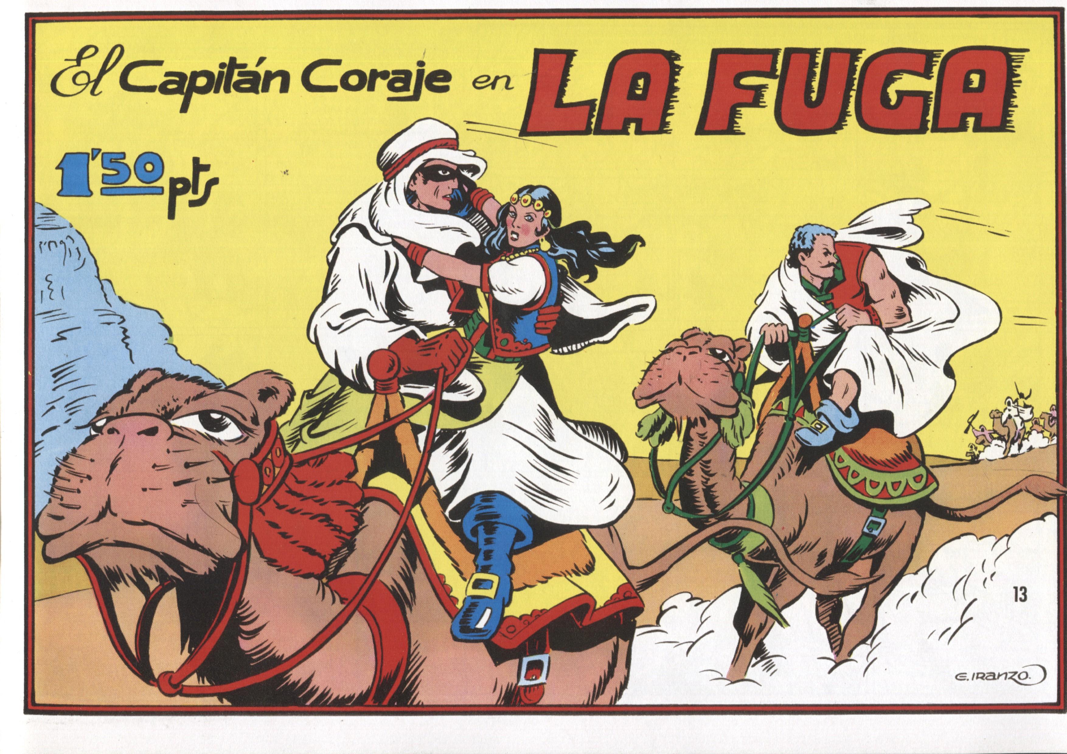 Facsimil: El Capitan Coraje numero 13: la fuga
