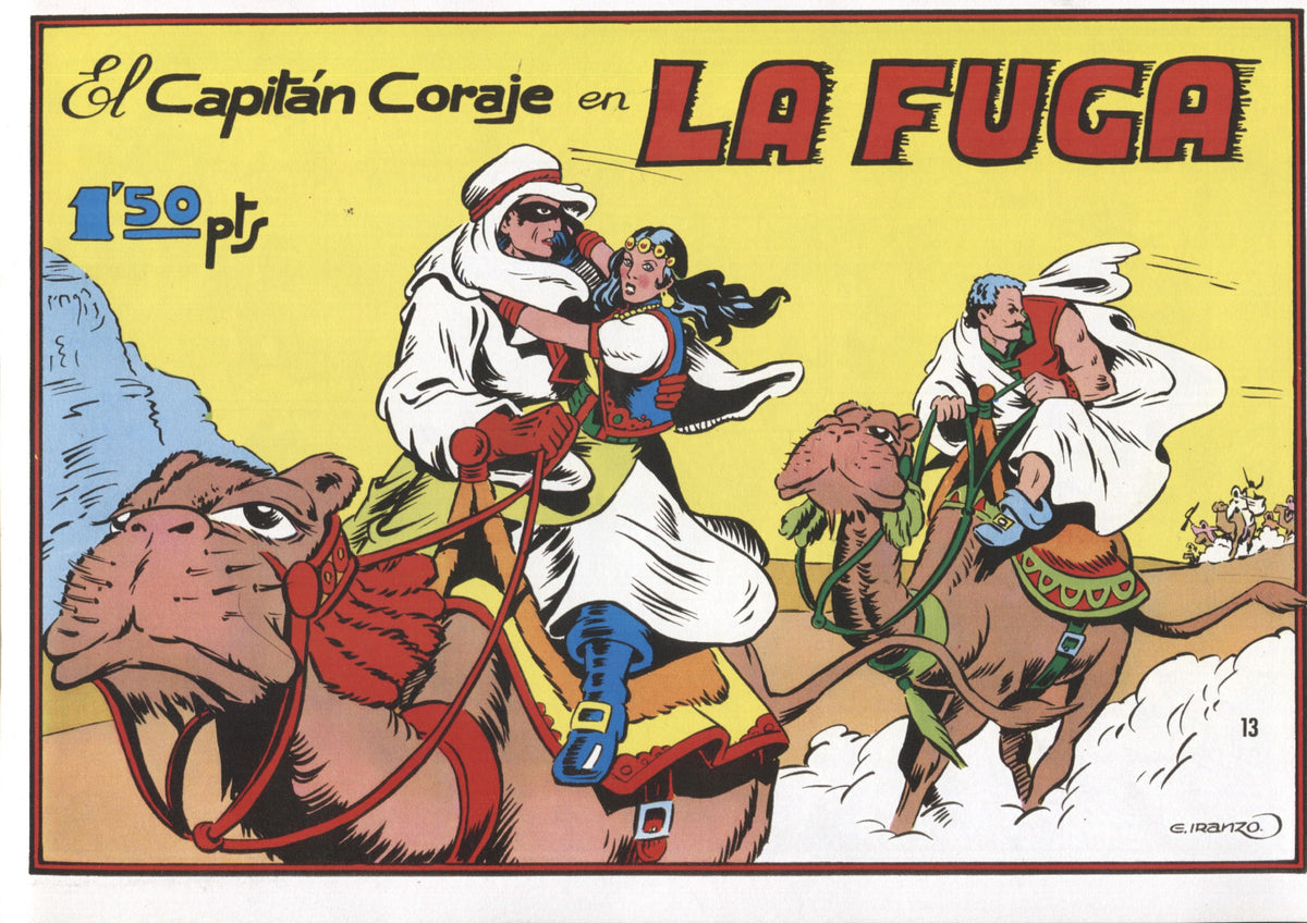 Facsimil: El Capitan Coraje numero 13: la fuga