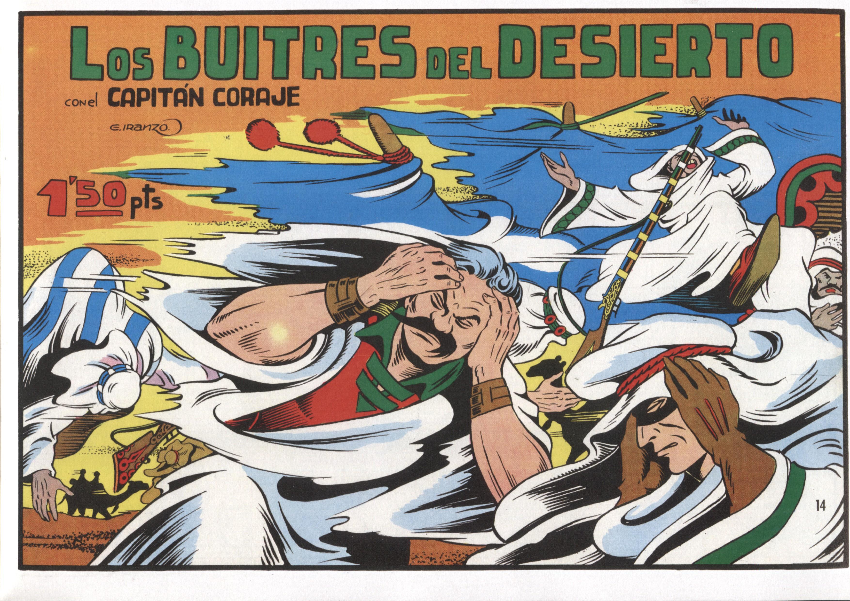 Facsimil: El Capitan Coraje numero 14: los buitres del desierto