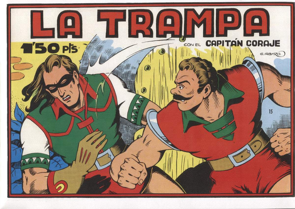 Facsimil: El Capitan Coraje numero 15: la trampa