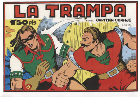 Facsimil: El Capitan Coraje numero 15: la trampa