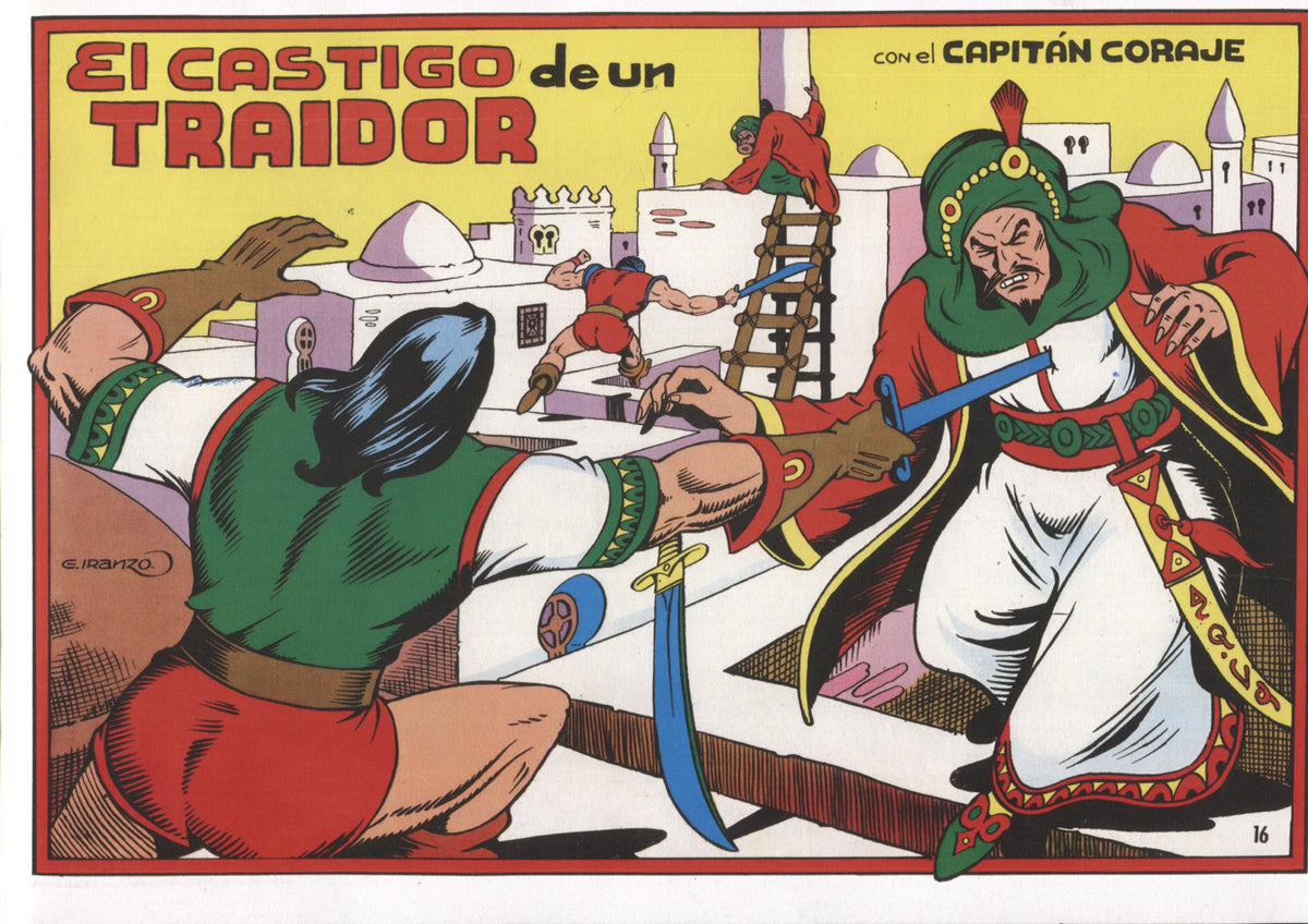 Facsimil: El Capitan Coraje numero 16: el castigo de un traidor