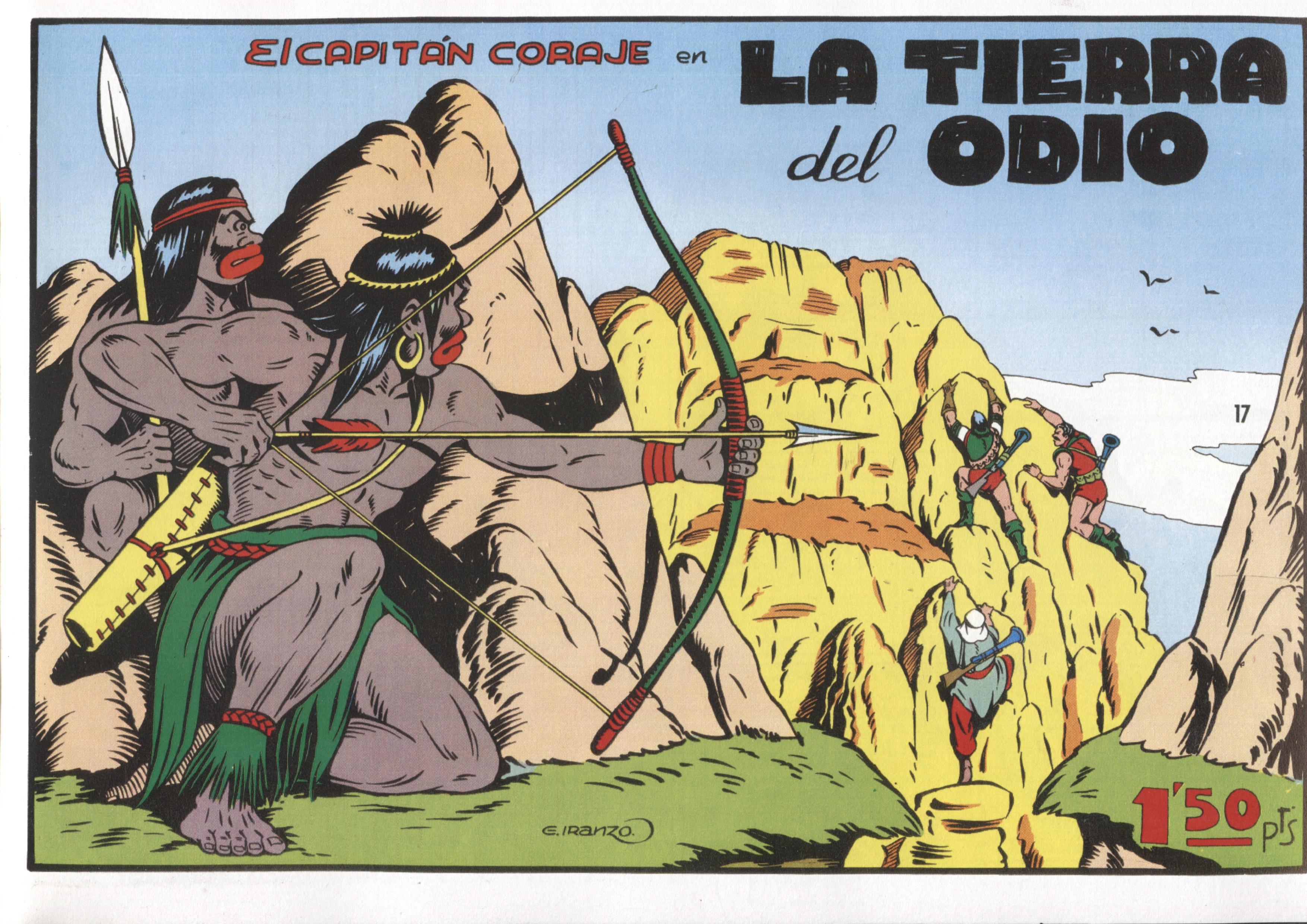 Facsimil: El Capitan Coraje numero 17: la tierra del odio