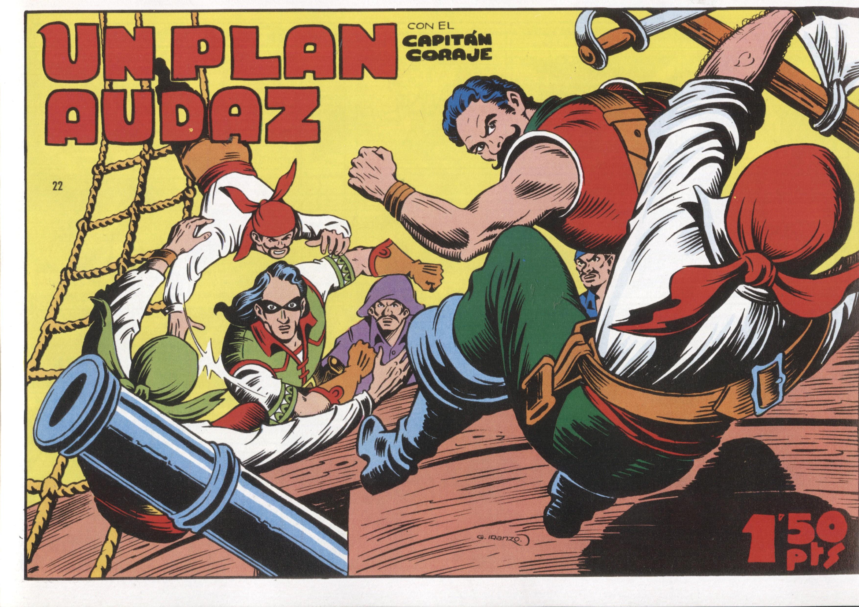 Facsimil: El Capitan Coraje numero 22: un plan audaz