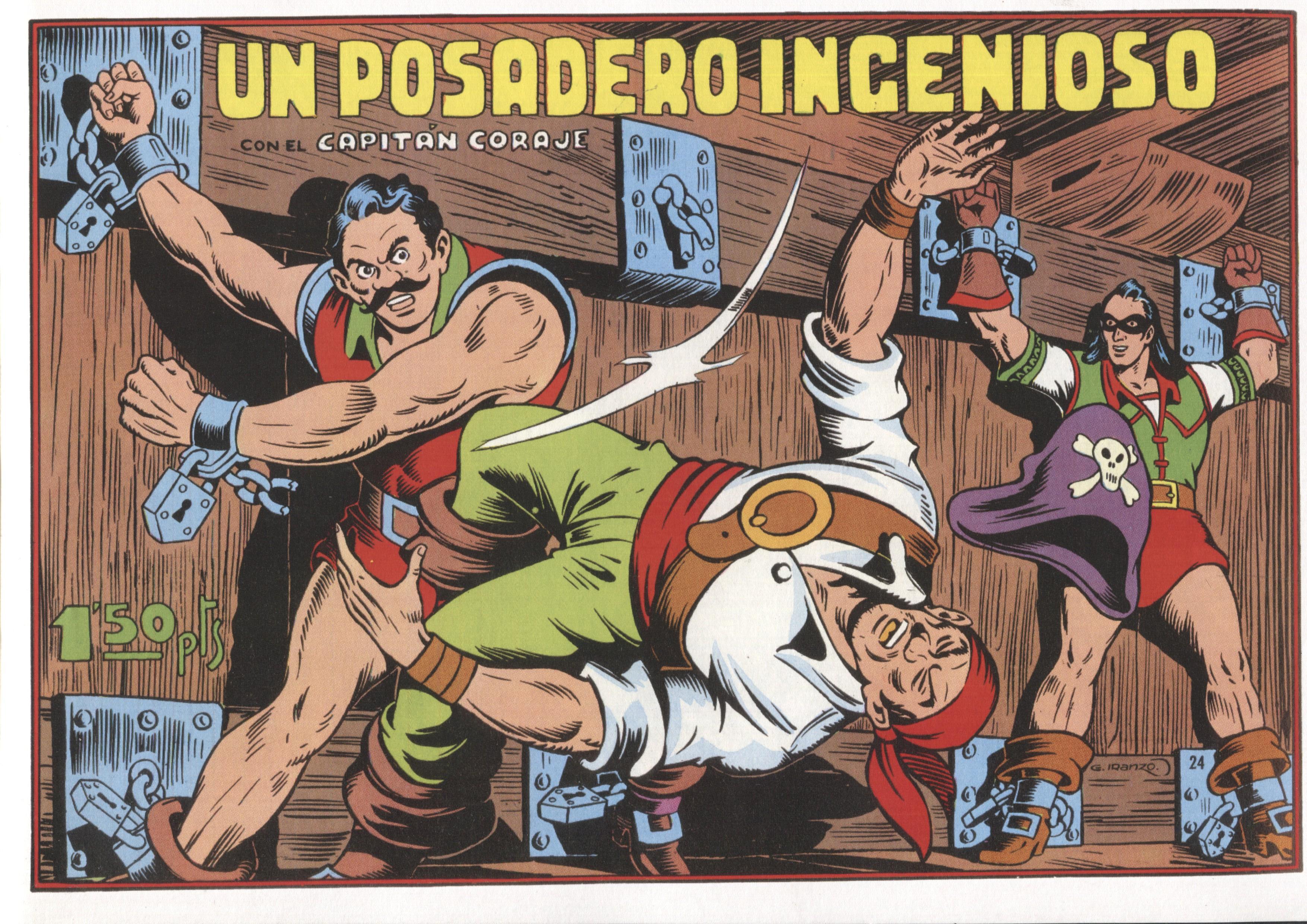 Facsimil: El Capitan Coraje numero 24: Un posadero ingenioso