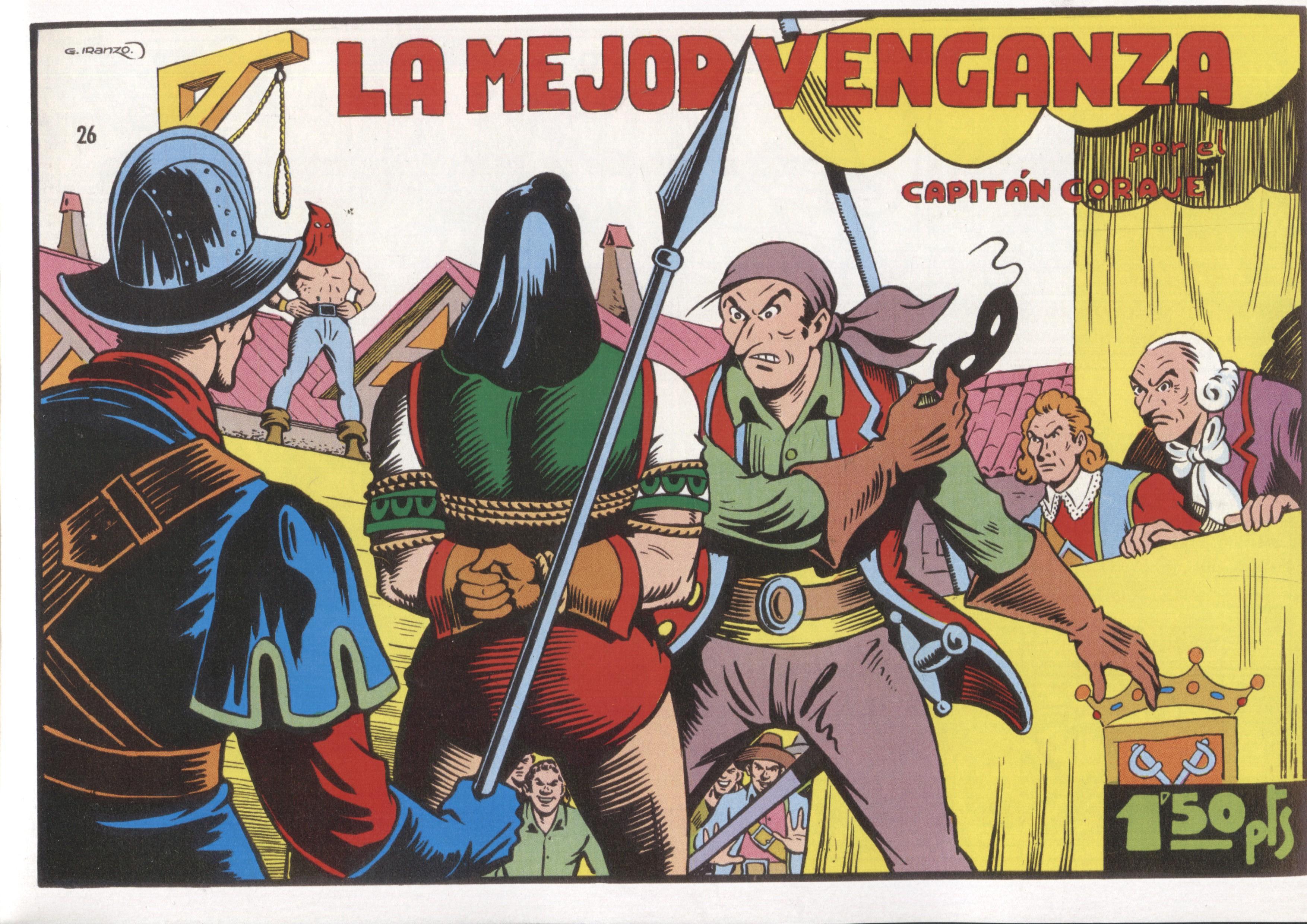 Facsimil: El Capitan Coraje numero 26. La mejor venganza