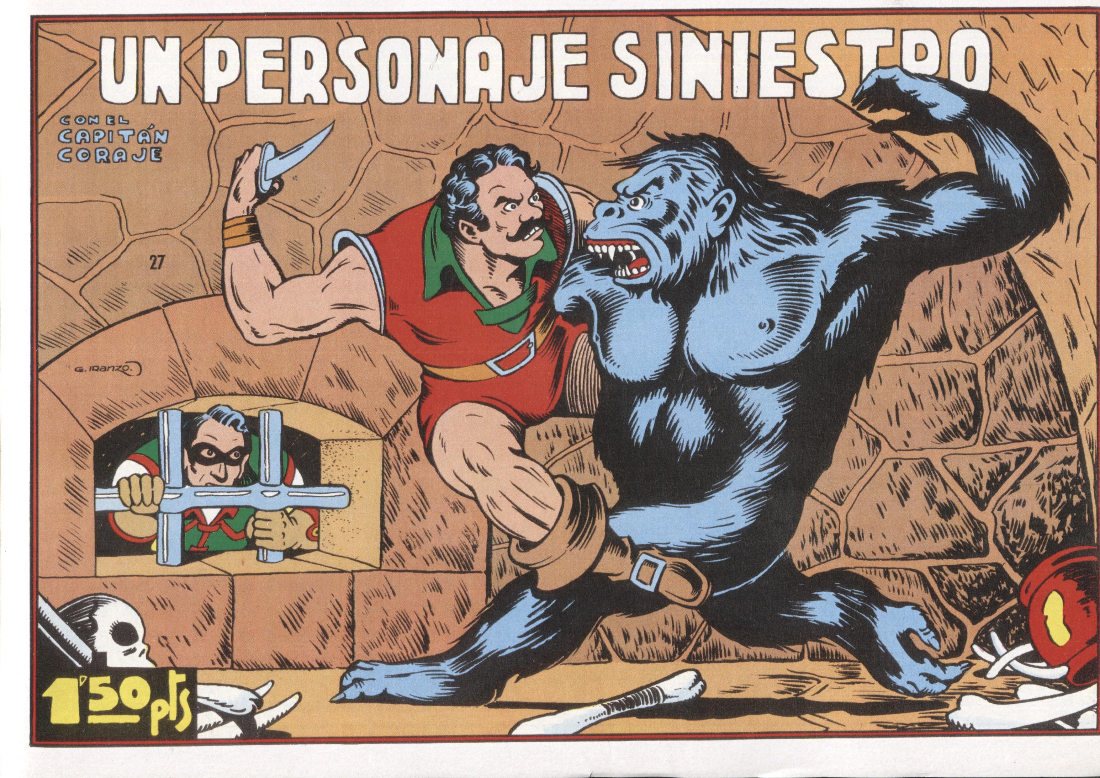 Facsimil: El Capitan Coraje numero 27: Un personaje siniestro