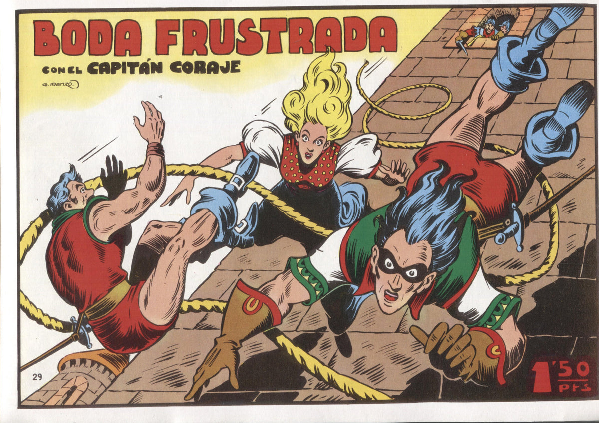 Facsimil: El Capitan Coraje numero 29: Boda frustrada
