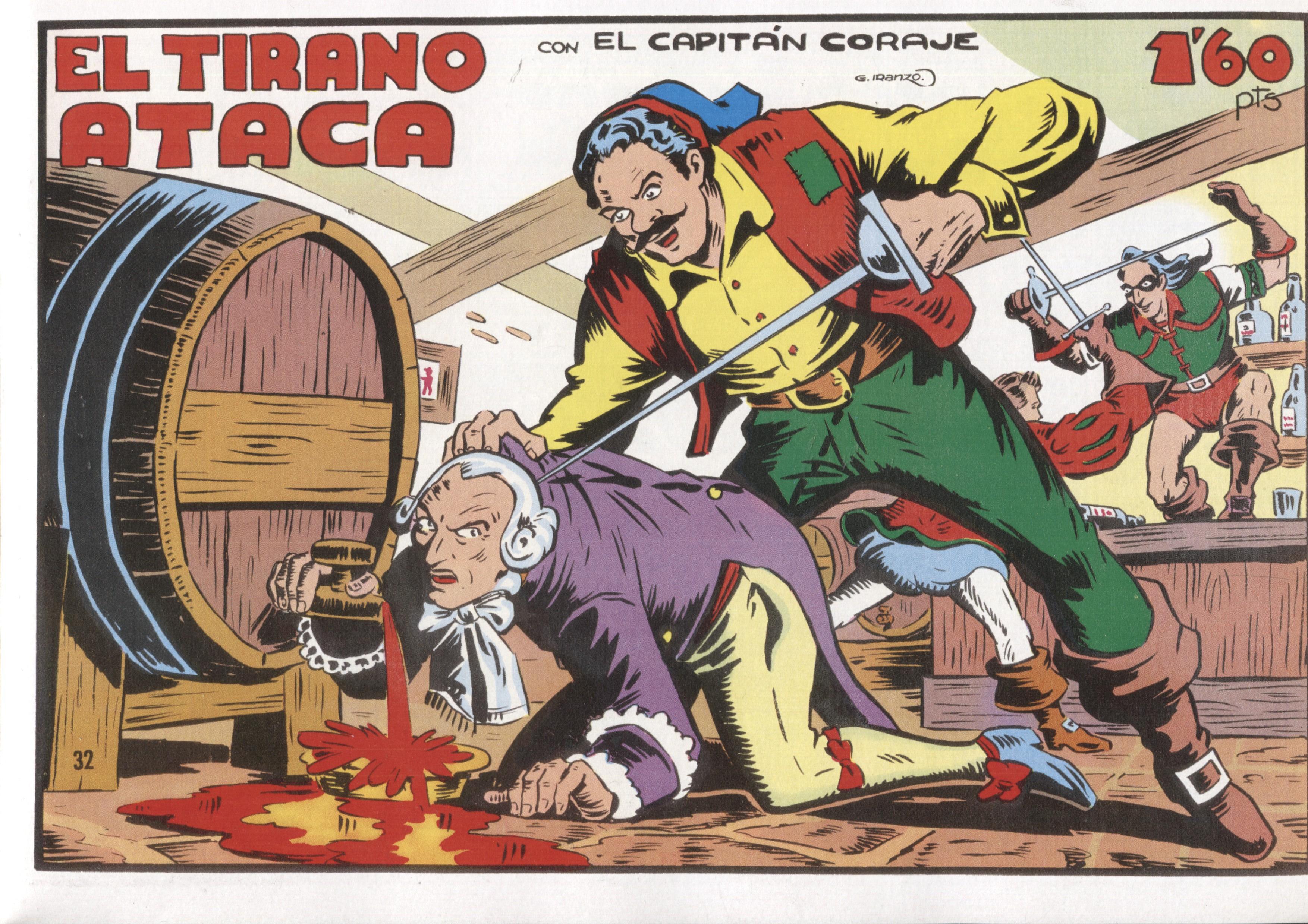 Facsimil: El Capitan Coraje numero 32: el tirano ataca