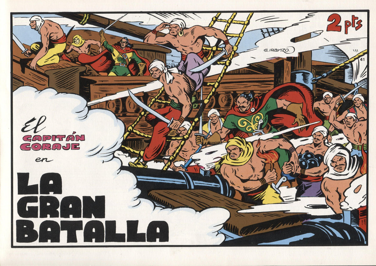 Facsimil: El Capitan Coraje numero 41: la gran batalla
