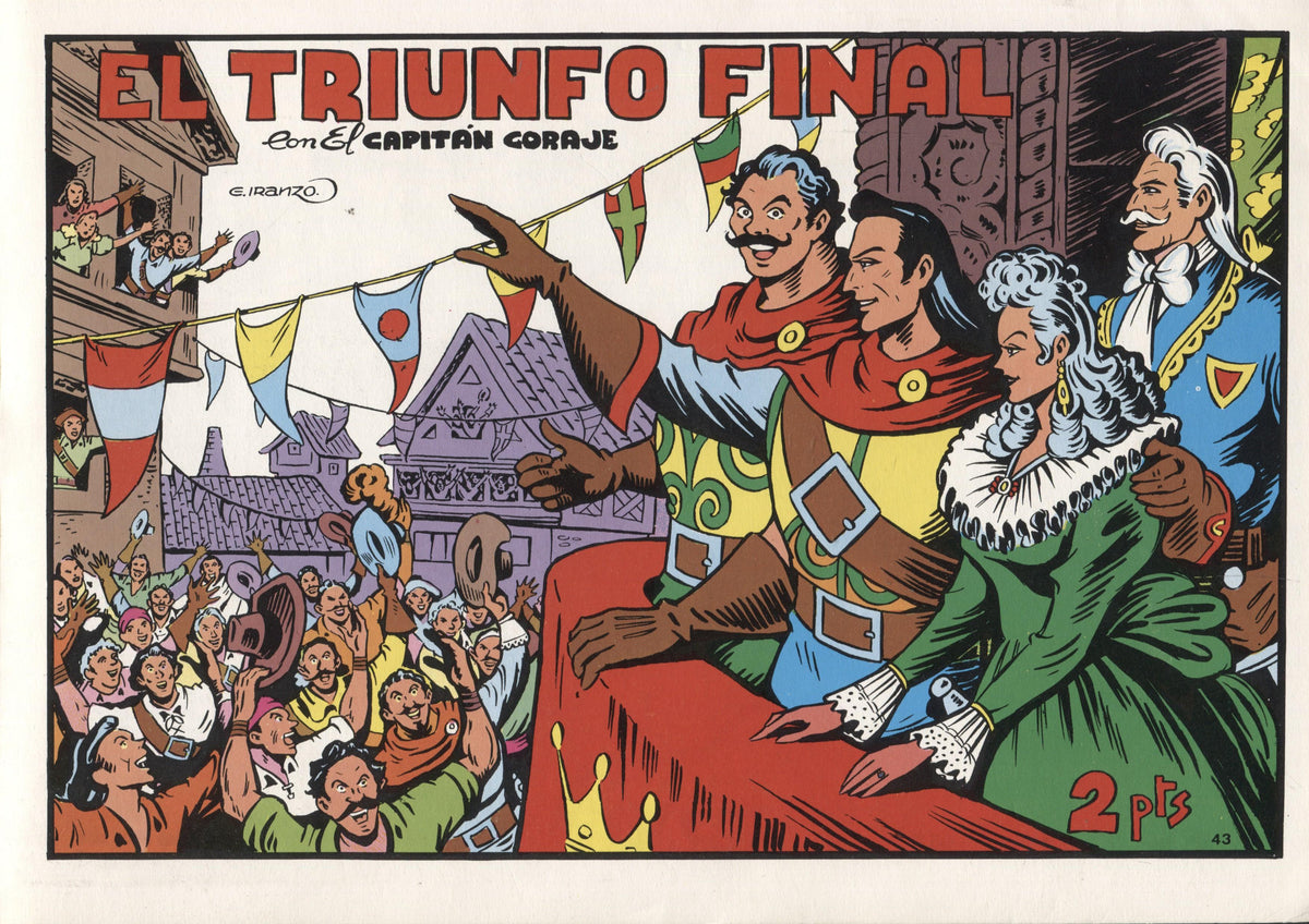 Facsimil: El Capitan Coraje numero 43: El triunfo final (fin de esta coleccion)