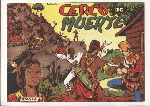 Facsimil: Chispita, segunda aventura, numero 03: Cerco de muerte