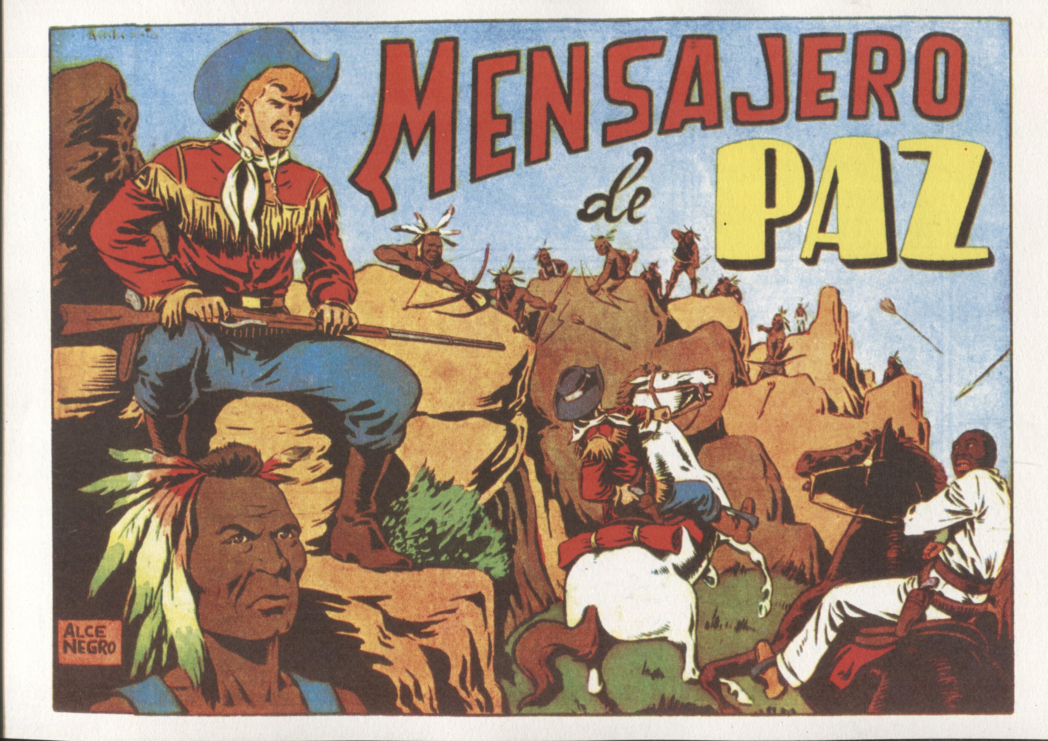 Facsimil: Chispita, segunda aventura, numero 04: Mensajero de paz