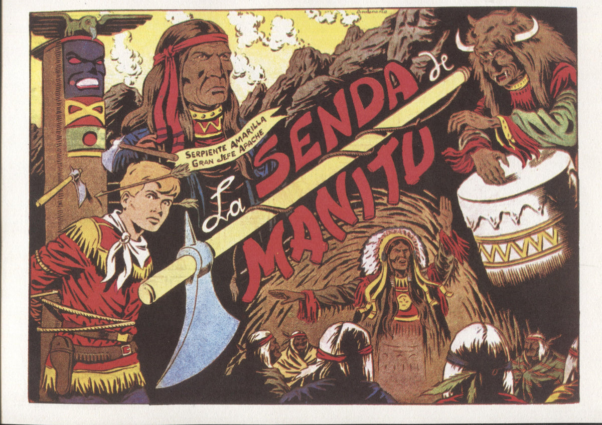 Facsimil: Chispita, segunda aventura, numero 06: la senda de Manitu