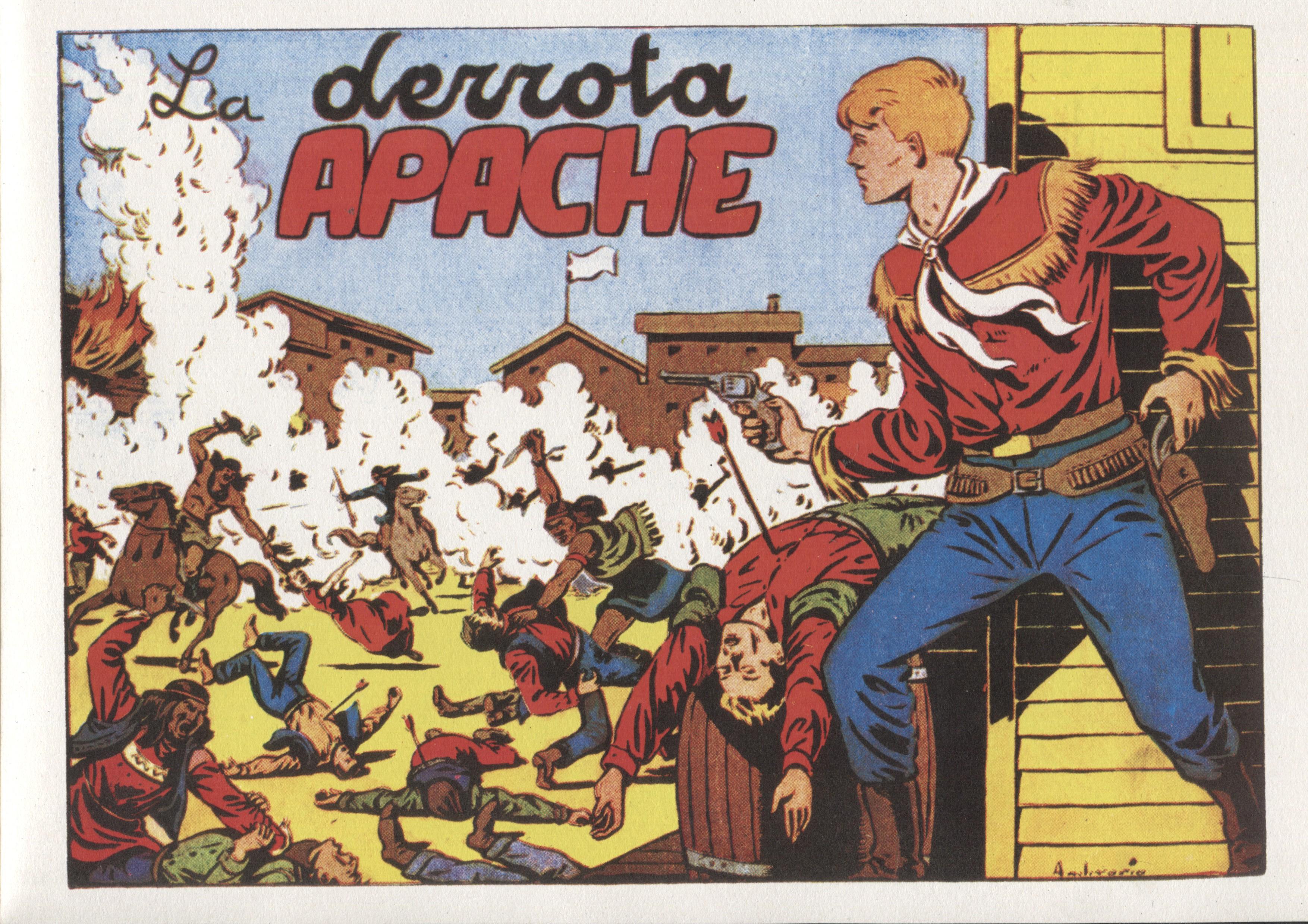 Facsimil: Chispita, segunda aventura, numero 11: La derrota apache
