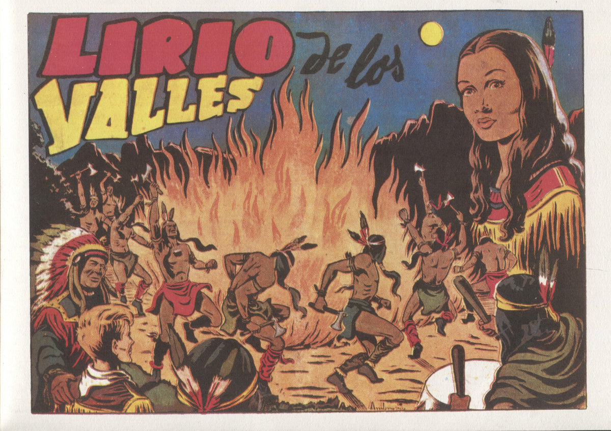 Facsimil: Chispita, segunda aventura, numero 13: Lirio de los valles