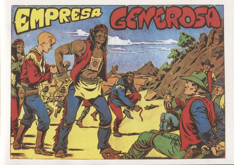 Facsimil: Chispita, segunda aventura, numero 18: empresa generosa