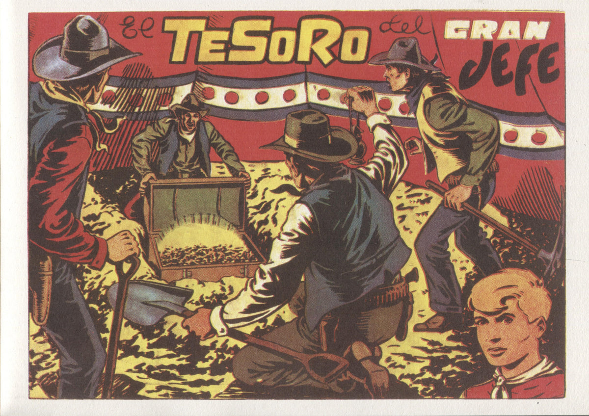 Facsimil: Chispita, segunda aventura, numero 20: El tesoro del gran jefe