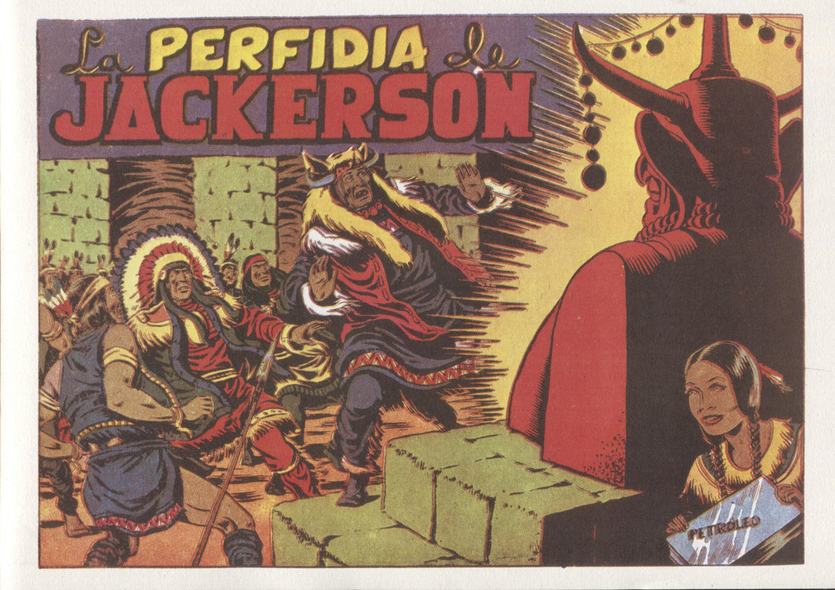 Facsimil: Chispita, segunda aventura, numero 21: la perfidia de Jackerson 
