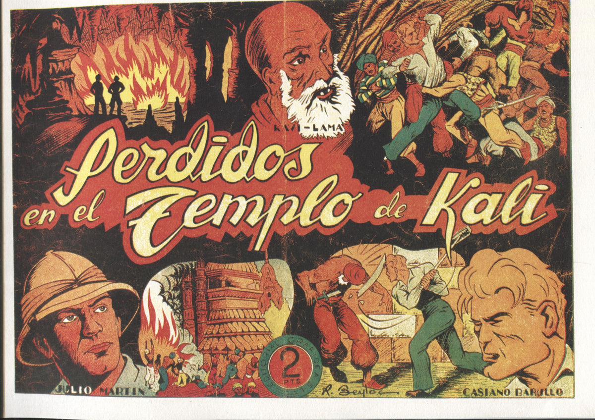 Facsimil: Casiano Barullo numero 03: Perdidos en el templo de Kali