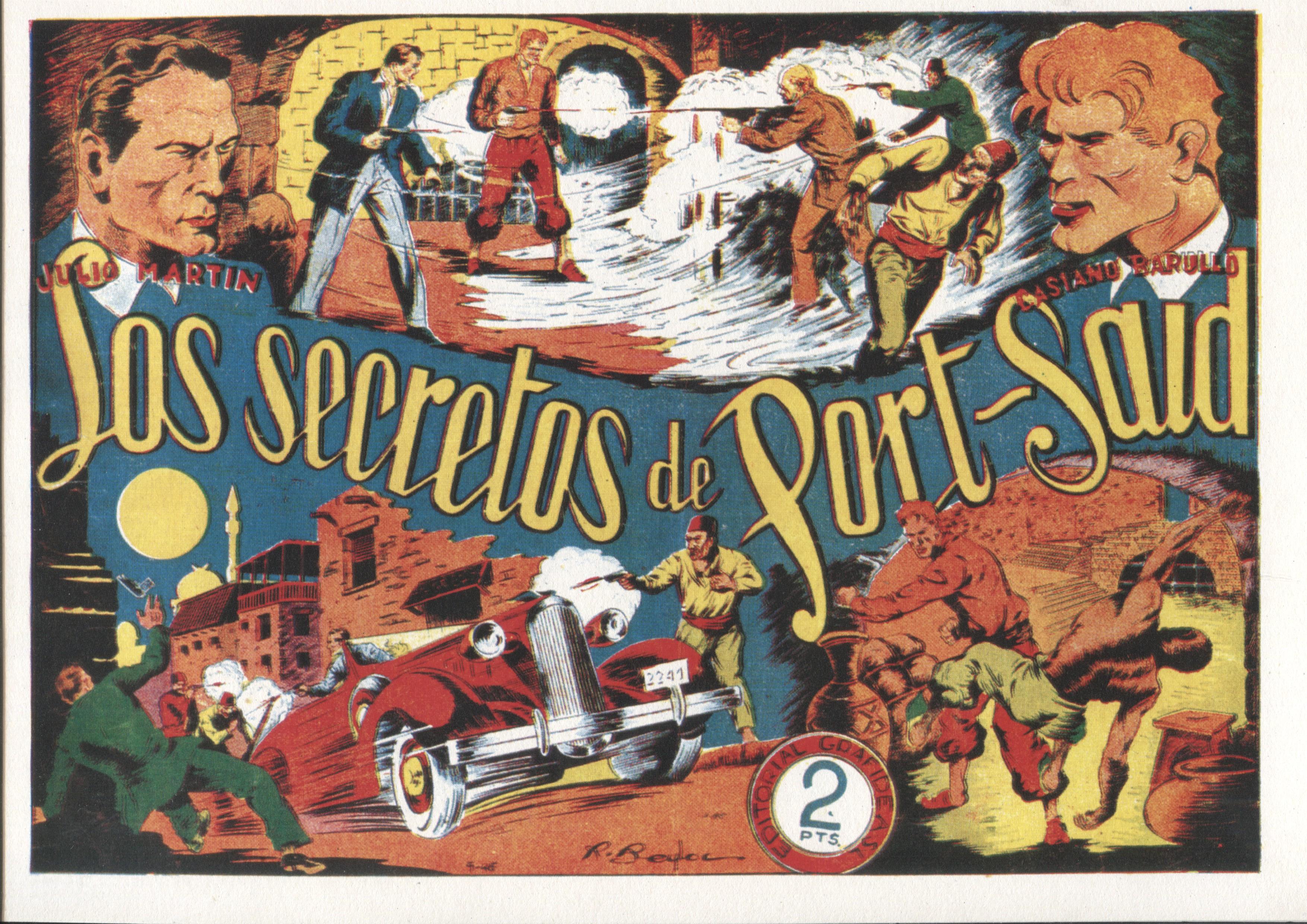 Facsimil: Casiano Barullo numero 09: Los secretos de Port Said