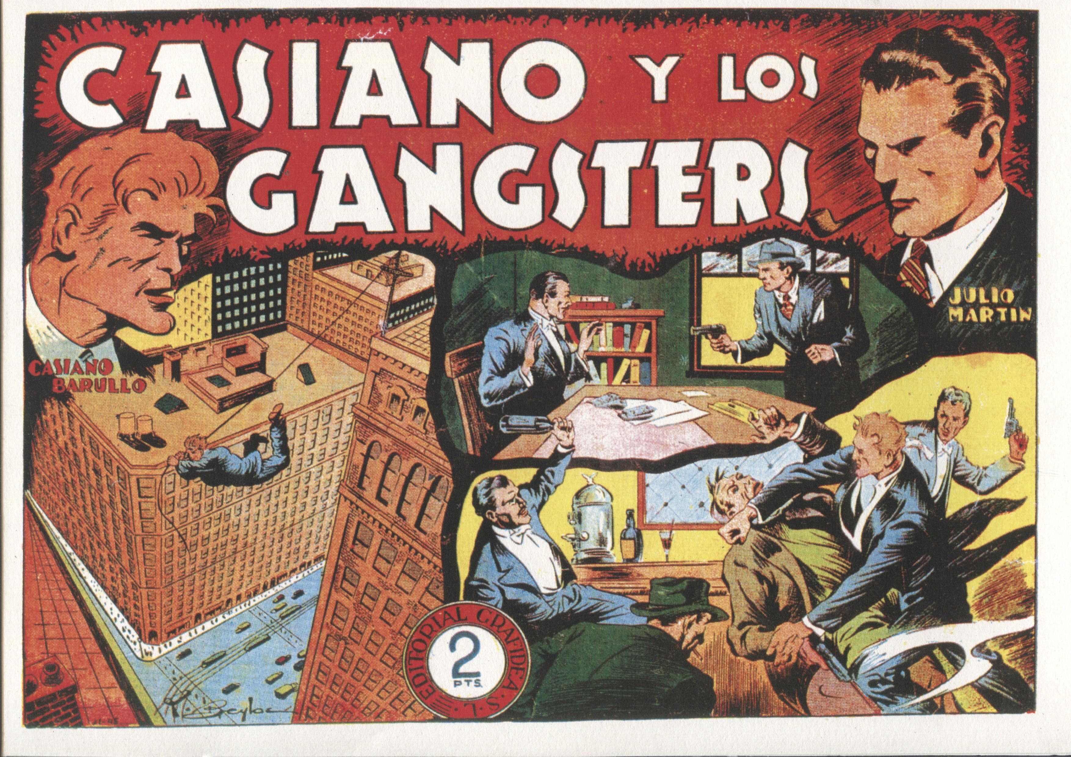 Facsimil: Casiano Barullo numero 11: Casiano y los gangsters