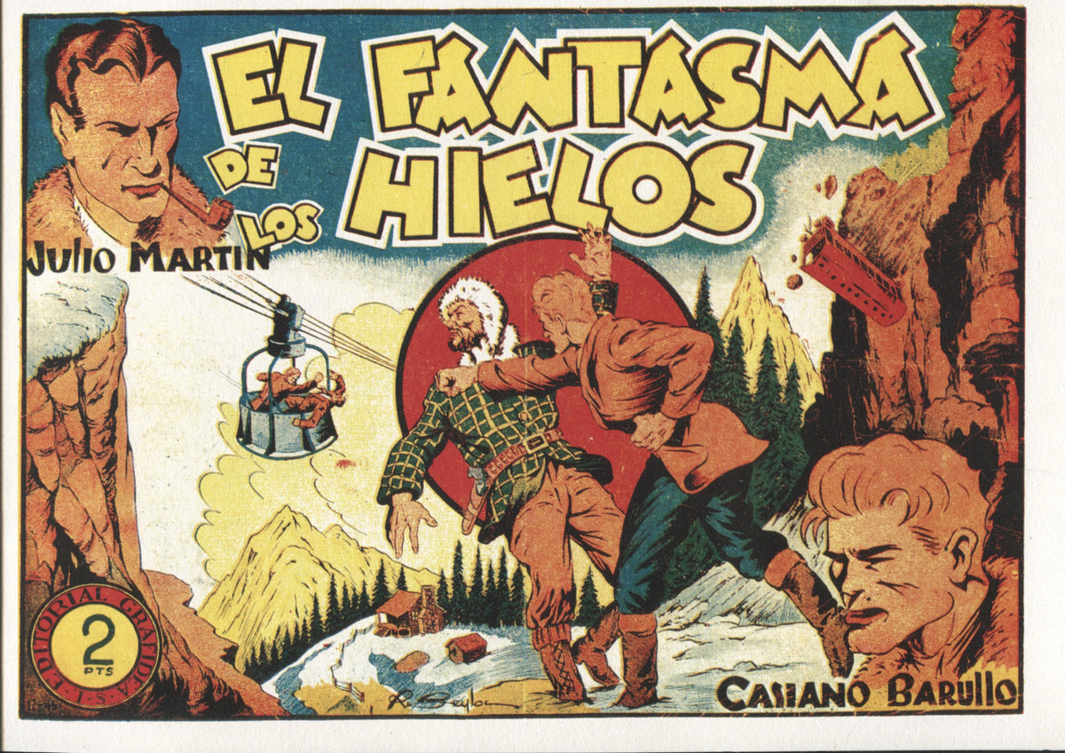 Facsimil: Casiano Barullo numero 12: El fantasma de los hielos