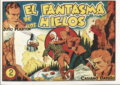 Facsimil: Casiano Barullo numero 12: El fantasma de los hielos