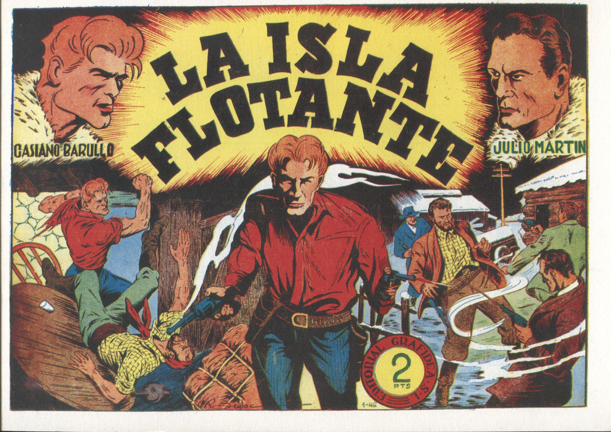 Facsimil: Casiano Barullo numero 13: la isla flotante