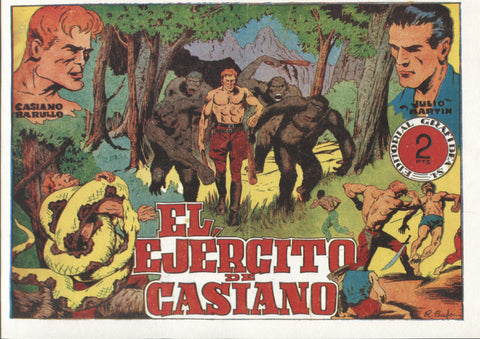 Facsimil: Casiano Barullo numero 18: El ejercito de Casiano