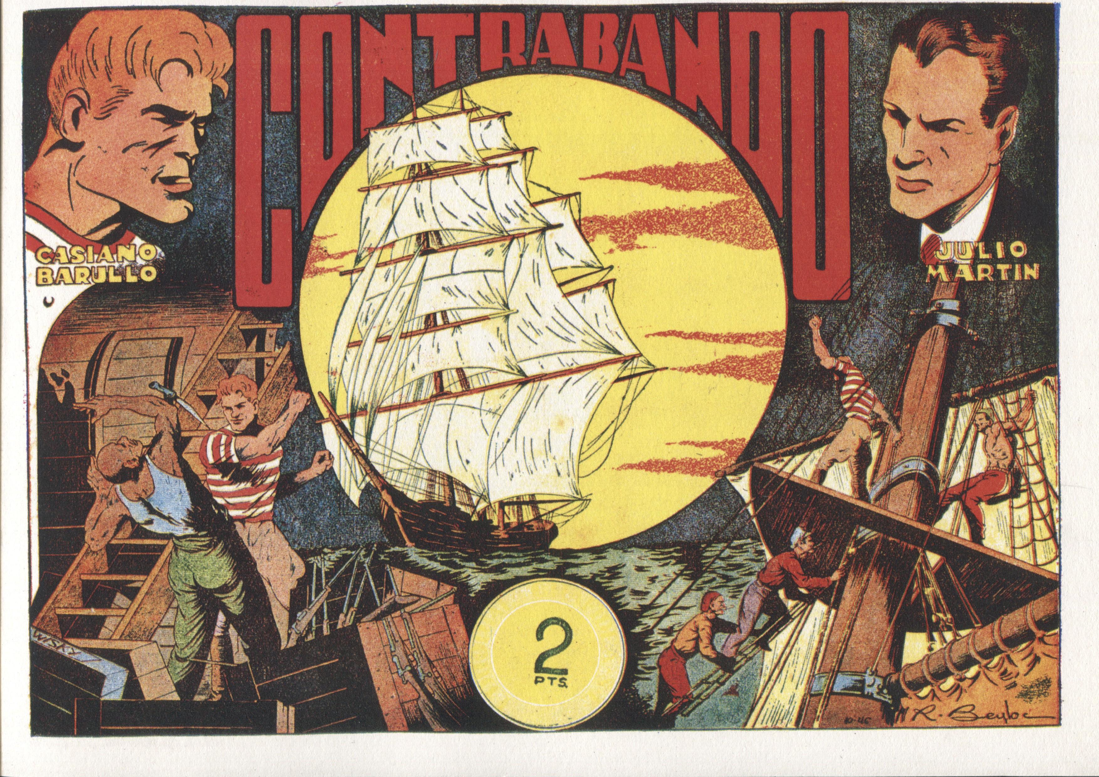 Facsimil: Casiano Barullo numero 21: Contrabando