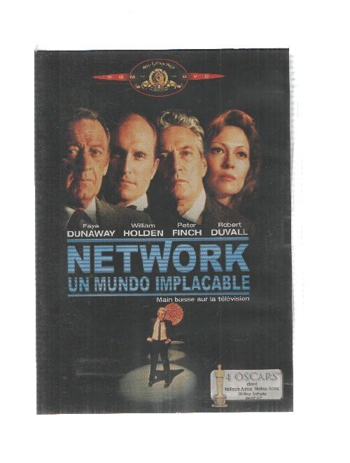 DVD pelicula: Network Un mundo Implacable. MGM DVD. 4 Oscars