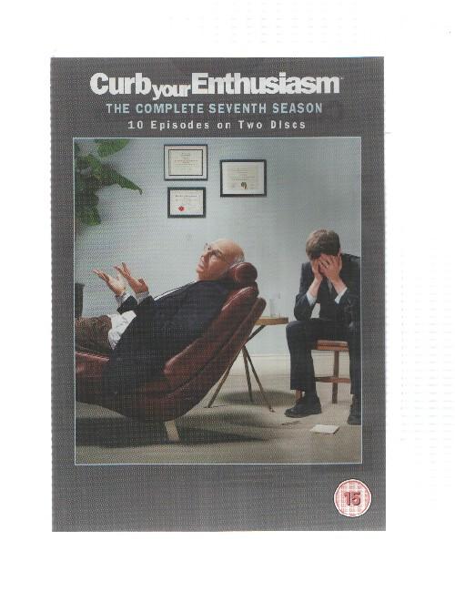 DVD serie: Curb your Enthusiasm Season 7 (El show de Larry David). Audio solo en ingles.