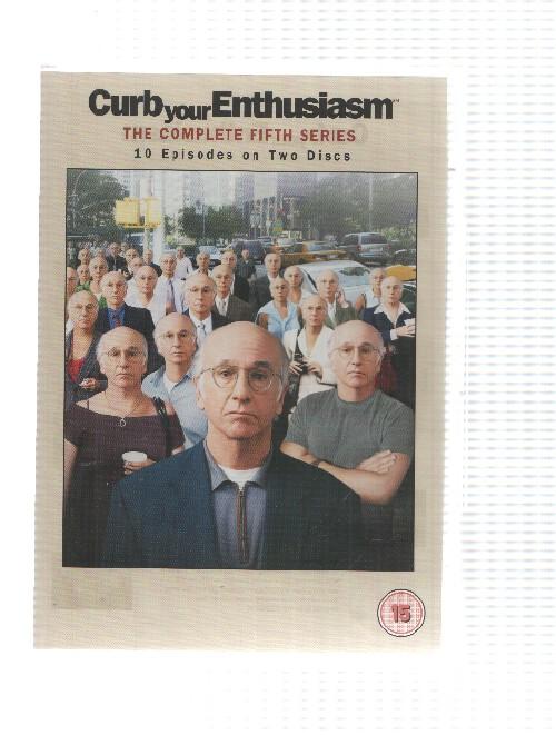 DVD serie: Curb your Enthusiasm Season 5 (El show de Larry David). Audio solo en ingles.