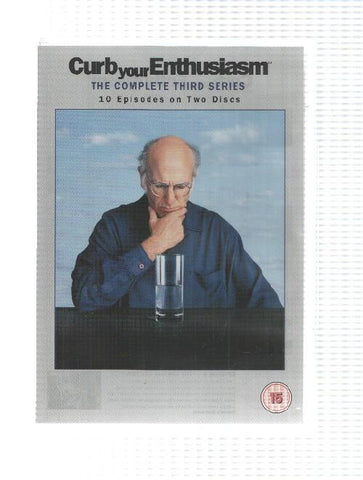 DVD serie: Curb your Enthusiasm Season 3 (El show de Larry David). Audio solo en ingles.