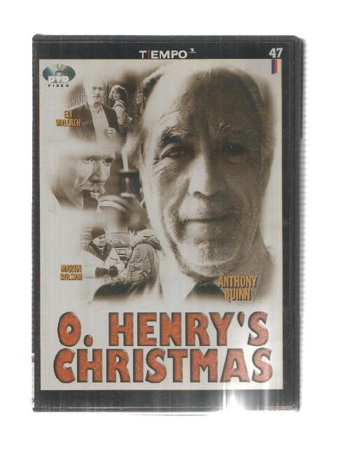 DVD pelicula: 3 relatos basados en O. Henrys Christmas contadas por Anthony Quinn. Idioma ingles, subtitulos en castellano