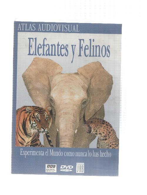 DVD Atlas Audiovisual: Elefantes y felinos. Experimenta el Mundo como nunca has hecho