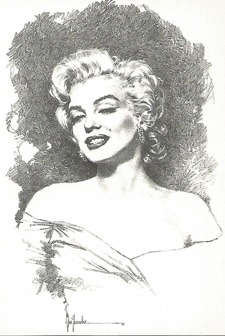 Postal 52627: PEPE GONZALEZ. Marilyn - 6