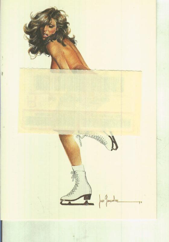 Postal 000480: Chicas y Deportes de Pepe Gonzalez modelo 2: patinaje