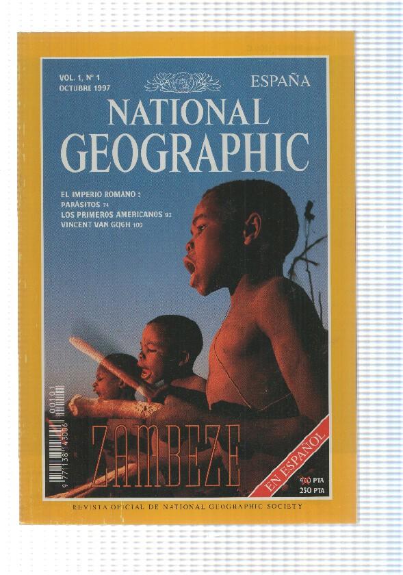 Revista National Geographic: Octubre 1997, Vol. 1 num 1 - Zambeze