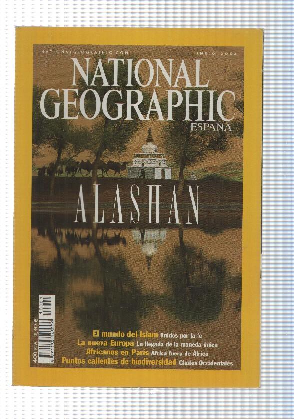 Revista National Geographic: Enero 2002, vol 10 num 1 - Alashan