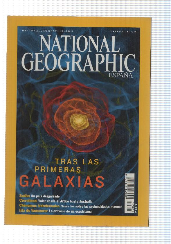 Revista National Geographic: Febrero 2003, vol 12 num 2 - Tras las primeras Galaxias