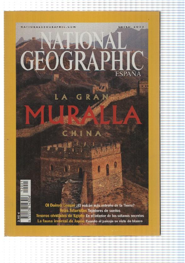 Revista National Geographic: Enero 2003, vol 12 num 1 - La Gran Muralla China