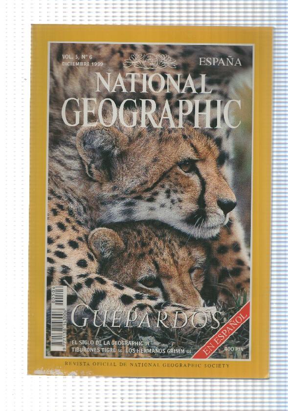 National Geographic Revista: Diciembre 1999, Vol. 5 num 6 - Guepardos