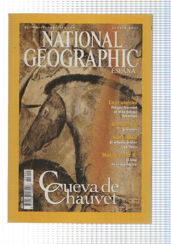 National Geographic Revista: Agosto 2001, vol 9, num 2 - Cuevas de Chauvet