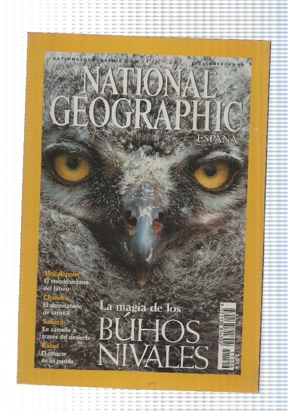 National Geographic Revista: Diciembre 2002 vol 11 num 6 - La magia de los buhos nivales