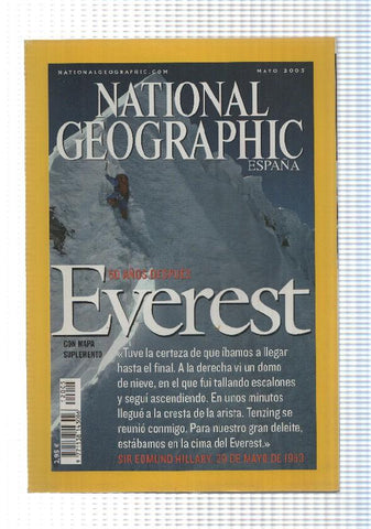 National Geographic Revista: Mayo 2003 vol 12 num 5 - Everest