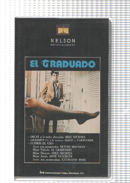 Pelicula, VHS: El graduado. Dirigido por Mike Nichols